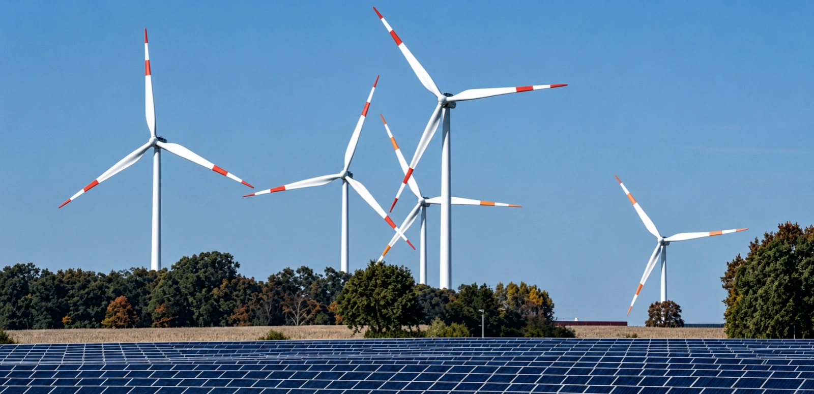 Sunpal bifacial TOPCon wind solar hybrid power plant Germany